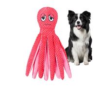 Jouet en peluche à mâcher pour chien - Gadget interactif distributeur de friandises | Jouet d'intérieur à mâcher pour chiot, pieuvre, pour chiens de petite, moyenne et grande race, salon, balcon, cour