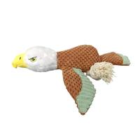 Jouet en peluche à mâcher pour chien - Jouet en peluche pour mastiquer agressivement - Jouet couineur pour chien - Jouet anti-ennui pour l'interaction entre les animaux de compagnie, tirer, camarade