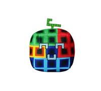 Jouet en peluche, accessoire du jeu Blox Fruits, boîte de carrés colorés, 20 cm.