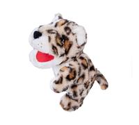 Jouet en Peluche Animal à Bouche Flexible, Leopard | Mobile Pour