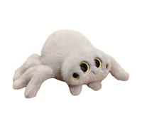 Jouet en peluche araignée douce, dessin animé araignée en peluche, jouet en peluche, coussin en peluche, décoration d'Halloween pour enfants, cadeau pour enfants, 25 cm, gris