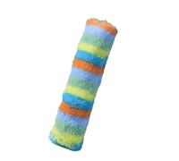 Jouet en peluche arc-en-ciel pour chat, long oreiller interactif pour chats avec herbe à chat et couineur, jouet à mâcher doux pour soulager l'ennui et jouer (A03)