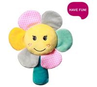 Jouet en peluche avec hochet Fleur, fleur arc-en-ciel, BabyOno
