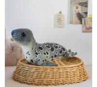 Jouet en peluche bébé phoque, cadeau d'anniversaire, cadeau de vacances, cadeau de Noël, décoration de chambre Taille UniquePolyester