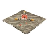 Jouet en peluche - BUKOWSKI - Doudou renard Foxy - Gris - Mixte - Vert