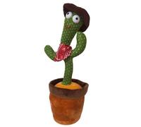 Jouet En Peluche Cactus Parlant Danse, Jouet Électronique En Pot Avec Chanson, Jouet D'Éducation Précoce Pour Enfants
