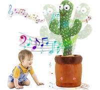 Jouet en Peluche - Cactus Qui Danse - Vert - Pour Enfants à partir de 3 ans - Sécuritaire - Intérieur