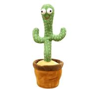 Jouet En Peluche Cactus Qui Parle Et Qui Chante Avec 120 Chansons Anglaises Eclairage Led Pour La Decoration De La Maison