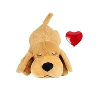 Jouet en Peluche Câlin De Simulation Battement Coeur | Poupée En Peluche De Simulation De Battement De Coeur, Soulagement De L'anxiété Et Aide Au Sommeil(LB dog Heartbeat)