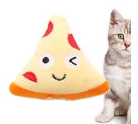 Jouet en peluche Cat Pizza Party | auto-jouables pour chat mignon, à chat | interactifs pour chiens, apaisants pour chats d'intérieur pour faire de l'exercice, chats actifs, consommateurs d'énergie