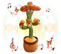 Jouet en peluche chantant et dansant Mexique Cactus avec 120 chansons 32 cm G