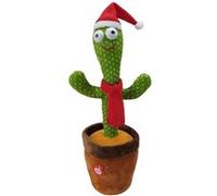 Jouet en peluche chantant et dansant Noël Cactus avec 120 chansons 32 cm G