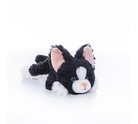 Jouet en peluche chat à poil dur assis 22 cm