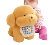 Jouet En Peluche,Compagnon Câlin, Doux Et Apaisant,Jouet En Peluche Chiot | Pour Sœurs Amis Amoureux Des Animaux Adolescents Sur Canapé Lit Divan Bureau Siège De Voiture Maison Dortoir Voyage