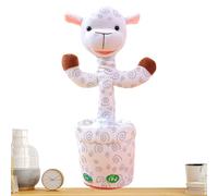 Jouet en Peluche - Compagnon en Polyester Moelleux | Ami câlin et drôle, animé avec mouvements chanteurs, Yeux Brillants et Forme pour Les Tout-Petits, Temps d'activité
