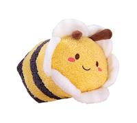 Jouet En Peluche D'abeille, Design Compact Et Portable, 30 X 8 Cm, Oreiller Câlin En Forme D'abeille, Oreillers Câlins Doux En Forme D'àbeille, Décoration Polyvalente, Pour Les Voitures, Les Bureaux,