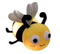 Jouet en peluche d'abeille en peluche, peluche d'abeille, en peluche d'abeille de dessin animé lumineux, Petite peluche d'abeille pour décoration de maison, douce en peluche d'abeille po