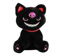 Jouet en Peluche de Chat, Jouet en Peluche de Chat | Pirate Cat Throw Pillow - Gothique Douce, Compagnon de Sommeil, Ornement de Bureau Animal pour Chambre, Salon, lit, Voiture