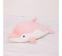 Jouet En Peluche De Dauphin Cadeau D'aquarium Jouet De Sommeil Pour Enfants Couleur Rose Taille 130cm (1.3kg)