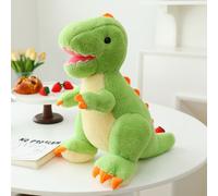 Jouet En Peluche De Dinosaure Nouveau Modèle Super Grand Format Dragon Roi De La Taille D'un Peluche Pour Cadeau De Fête Des Enfants Vert 150cm (13kg)
