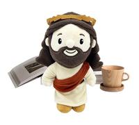 Jouet en peluche de Jésus en tissu doux | Compagnon de sommeil , 160 g, cette collection d'école du dimanche est un cadeau religieux réconfortant pour un enfant