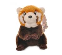 Jouet en Peluche de Petit Raton Laveur, poupée en Peluche de Panda Rouge, Doux et Mignon, Cadeau de Compagnon, décoration de la Maison(Brown)
