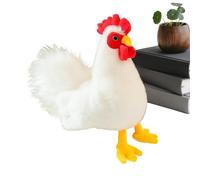 Jouet en peluche de poulet | Décoration Maison Douce pour Canapé Lit,Poupées en Peluche Animalière et Décorations pour la Maison - pour Adultes Salon Chambre Canapé Voyage Cadeau Fête Saint-Nicolas