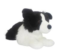 Jouet en Peluche de Simulation de Chiot, Animal Border Collie, poupée en Peluche Douce et Mignonne, Cadeau de Compagnon, décoration de la Maison