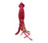Jouet en peluche douce en forme d'animal de pieuvre, décoration de la maison, coussin de jouet animal marin rouge, 65 cm, grand coussin de calamar en peluche, accessoires de fête pour enfants et