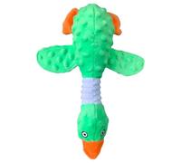 Jouet en peluche douce pour chien en forme d'oie - Jouet à mâcher pour les chiens de petite, moyenne et grande taille