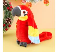 Jouet En Peluche Électrique Nouveau Modèle Oiseau Moineau Avec Enregistrement Audio Et Chant Rouge Montage De 120 Chansons Moineau Ailes Volantes