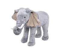 Jouet En Peluche Éléphant Gris Xxl