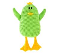 Jouet en peluche en forme de canard pour animaux de canard - Toys compressés qui font du bruit, des poupées de chien molles qui peuvent mordre | Formation au chiot et temps de jeu quotidien, détendez-