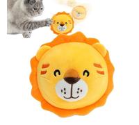 Jouet en peluche en forme de chien actif | Jouet interactif et rechargeable pour chiot de dessin animé | Balle en peluche pour dortoir, appartement, chambre, salon, balcon