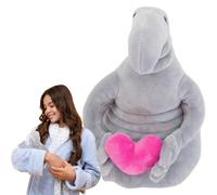 Jouet en peluche extraterrestre : jouet en peluche extraterrestre de l'espace huggable, oreillers de luxe statues créatives de poupées extraterrestres peluches rouges jouets pour ni