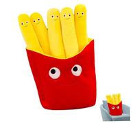 Jouet en Peluche Frites drôles français 11,8 Pouces Simulation de Dessin animé Pizza Frites français Oreiller lux