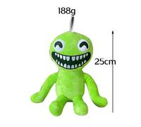 Jouet En Peluche Garten Of Banban Nouveau Modèle Populaire Pour Bébés En Jardin D'enfance Couleur Sourire Vert Tête Grande Taille Environ 25 Cm
