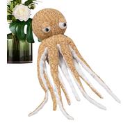 Jouet en peluche - Grand poisson en peluche de 40 cm - Pieuvre douce et souple - Tissu réaliste de qualité supérieure - Durable - Compagnon douillet pour un anniversaire