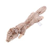 Jouet en Peluche Grinçant pour Chien, Jouet à Mâcher Indéchirable pour Chiots avec Couineur, Surface Douce Anti-Morsure pour Chiens de Petite et Moyenne Taille 18,11x5,91 (Marmotte)