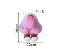 Jouet En Peluche Inside Out 2 De La Nouvelle Collection Internationale Avec Emballage Sous Vide Individuel Couleur Violet
