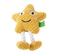 Jouet en peluche interactif à mâcher en forme d'étoile pour soulager l'ennui - Pour chiots de petite, moyenne et grande taille - Pour les amoureux des chiens, pour la maison, l'extérieur, l'intérieur