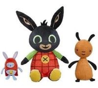 Jouet En Peluche Interactif Doux Bing, Flop Et Hoppity De Rainbow Designs