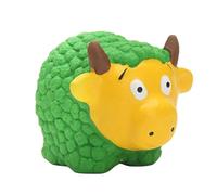 Jouet en peluche interactif pour chien, jouet couineur parfait pour chien, jouet en peluche d'agneau doux pour chiens avec couineur, jouet de dentition créatif pour petit chien pour dresser les dents