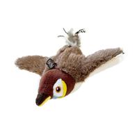 Jouet en Peluche interactif pour Chien - Jouet d'exercice pour Chat Rechargeable par USB - Jouet pour Animaux de Compagnie en Forme d'oiseau avec à Chat