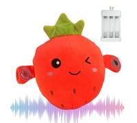 Jouet En Peluche Interactif | Tactile Parent-Enfant Éducatif - Peluche Fruit Interactive avec Musique | Pour le salon, la chambre, l'école, les voyages, jeunes , les garçons et la petite amie
