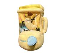 Jouet en Peluche,Jouet Presse-Agrumes Et Mixeur en Peluche | Thème Légumes Tournoyant à Corde Tirée Presse-Fruits Créatif pour