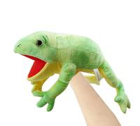 Jouet en peluche, marionnette, caméléon, doudou en peluche, cadeaux d'anniversaire, d'animaux pour , théâtre d'exposition, Noël, Pâques, remplissage de panier