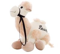 Jouet en peluche mignon en chameau - jouet de chameau embrassable, figure en peluche de chameau | Grand jouet de chameau doux, grand chameau d'animaux en peluche, peluche