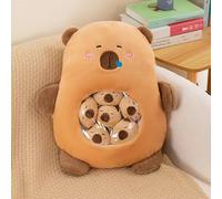 Jouet En Peluche Moelleux De Lapin Et De Cochon Mignon Pour Anniversaire En Vrac Grand Sac De 6 Peluches De Taille 50cm Couleur Kaki
