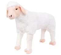 Jouet En Peluche Mouton Blanc Xxl